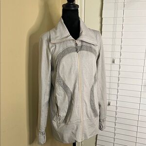 lululemon athletica Light Gray Utility Jacket